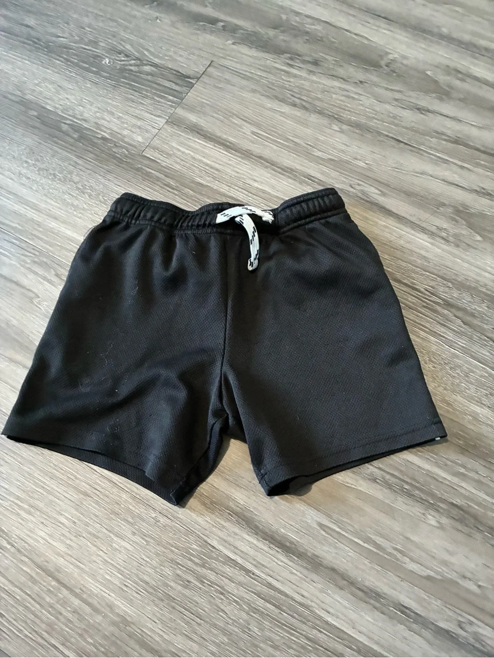 jumping beans Black Mesh Athletic Shorts with Drawstring